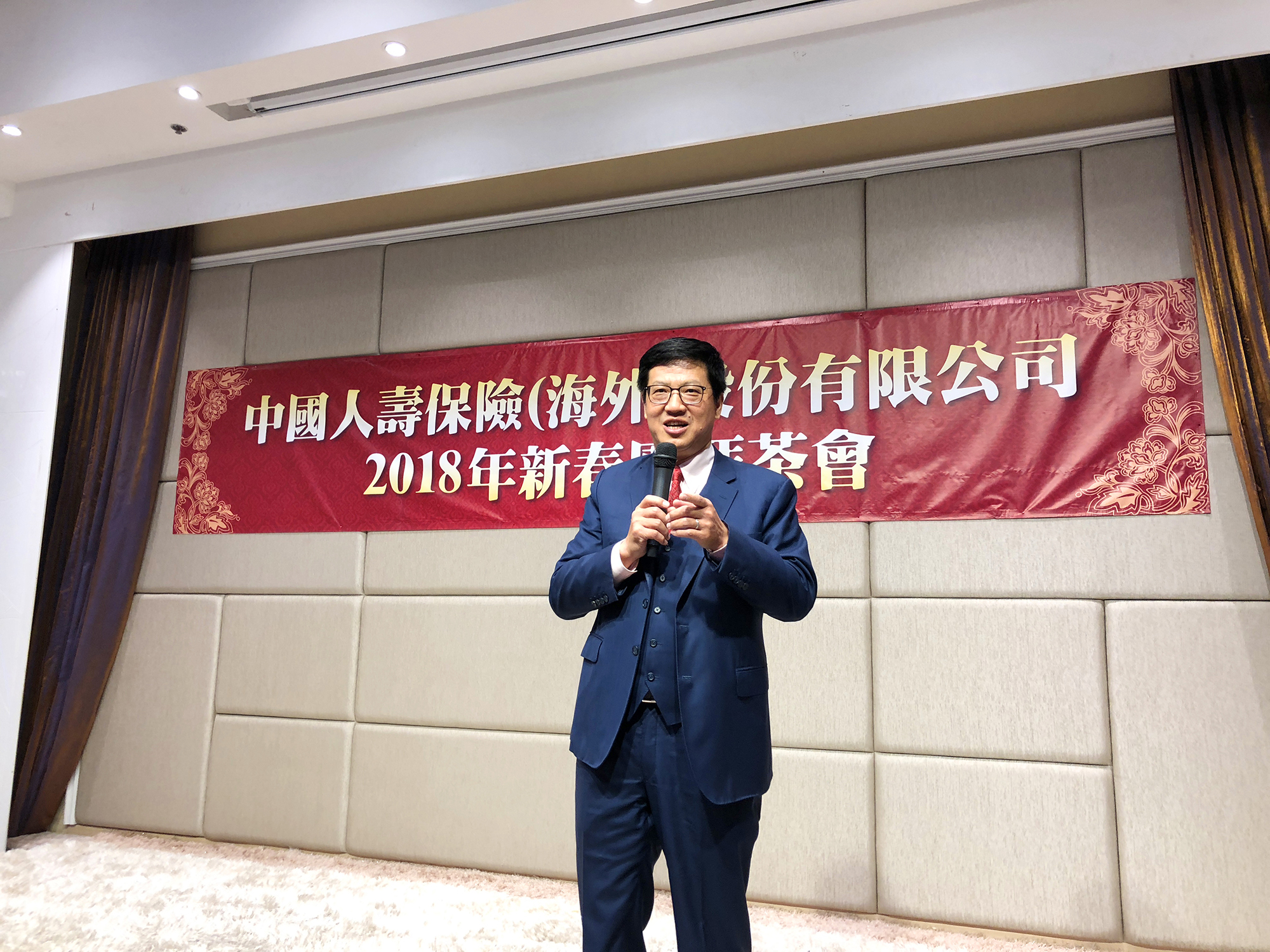 新春團拜一共筵開36席